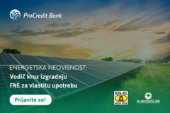 Hifa-Oil i ProCredit Bank Besplatan vodič: Sve o izgradnji i finansiranju solarnih elektrana na događaju u Brčkom