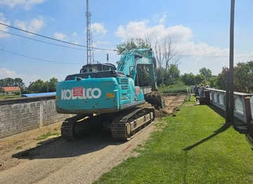 Bijeljina: Počeli pripremni radovi za asfaltiranje puta u Donjem Crnjelovu