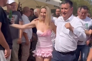 Vlado Đajić zaigrao sa Radom Manojlović na "krajiškoj Guči" u Banjaluci (VIDEO)