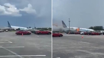 Snimljen trenutak izletanja aviona sa piste: Nezapamćena tragedija u Majamiju, poginulo 5 osoba (VIDEO)