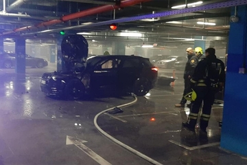 Detalji požara u "Delti": Izgorio rendž rover u vlasništvu osobe iz Banjaluke