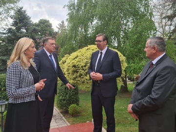 Zvaničnici Srpske sa Vučićem razgovarali o nastavku saradnje