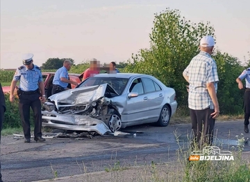DIREKTAN SUDAR u Janji kod Bijeljine: PETORO POVRIJEĐENIH, među njima i dvoje djece (FOTO)