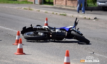 Bijeljina: Teško povrijeđen vozač mopeda