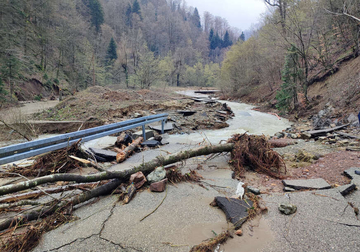 Šteta od bujica u Gradiški ogromna, VODOSTAJ SAVE RASTE