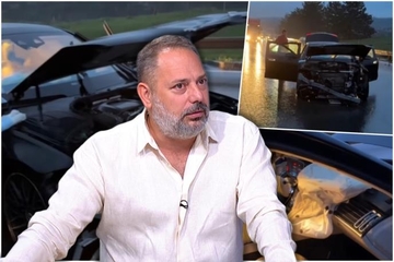 Branko Babić doživio težak udes, auto smrskan nasred auto-puta