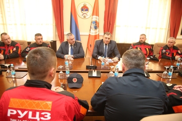 Dodik: Ponosan sam na naše heroje spasioce