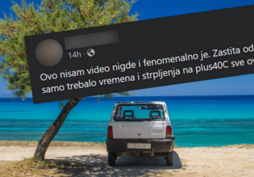 Srbin nasmijao internet zbog genijalnog načina na koji je zaštitio svoj automobil u Grčkoj