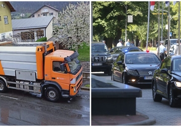 Političarima nove limuzine, KOMUNALCIMA POLOVNI KAMION