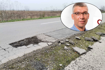 PZB - Trifković: Hitno sanirati put za Amajlije (FOTO)