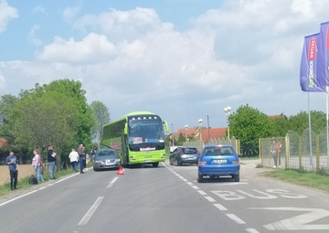 Sudar u Dvorovima, učestvovao i autobus