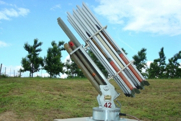 Ispaljeno 36 protivgradnih raketa