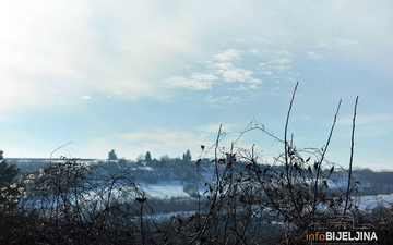 Danas svježije, ponegdje sa padavinama