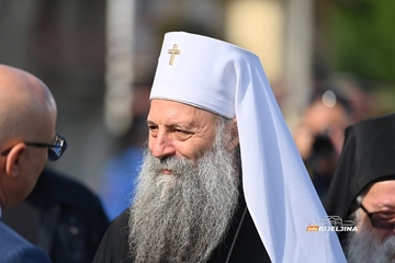 Patrijarh srpski Porfirije u Palama
