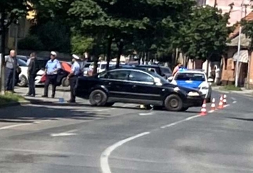 Sudar vozila i motocikla u Bijeljini