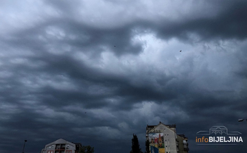 Upaljen narandžasti meteoalarm za cijelu Bosnu i Hercegovinu: Udari vjetra i do 90 km/h