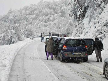 Prekid saobraćaja preko Romanije za teretnjake