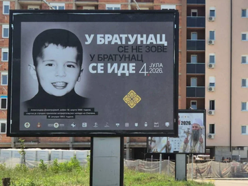 Istočno Sarajevo: Bilbordi podsjećaju na stradalu srpsku djecu Podrinja