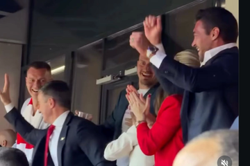 Jokić uz pivo prati finale LŠ i navija za Arsenal (VIDEO)