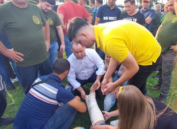 Maksimović i članovi US ukazali prvu pomoć povrijeđenom takmičaru