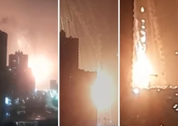 SNAŽNE EKSPLOZIJE Sirene su odzvanjale, nebo iznad Kijeva gorjelo