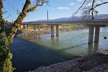 Završni radovi na mostu u Česmi: Saobraćaj bi mogao biti pušten u četvrtak