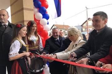 Srpski zvaničnici otvorili novoizgrađenu ambulanta porodične medicine u Pelagićevu