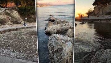 POVUKLO SE MORE U HRVATSKOJ: Nakon Venecije čudan fenomen i na Jadranu - da li ima veze sa zemljotresom u Turskoj? (VIDEO)