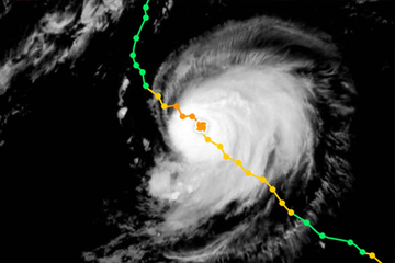 Uragan Lesli se približava Evropi, prodire na Balkan preko Beča