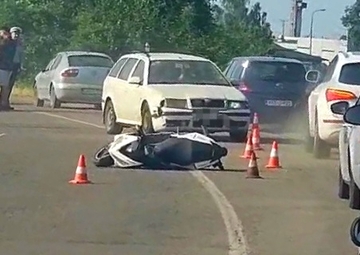 Nezgoda kod Bijeljine, oboren motociklista