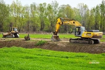 Bijeljina: Izgradnja drinskog nasipa u toku, evo kada se očekuje završetak radova (FOTO)