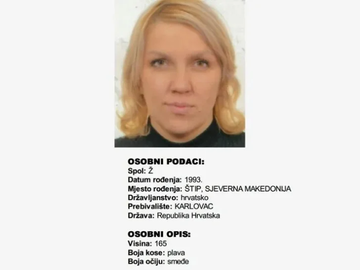 Potraga za ženom kojoj sude zbog brutalnog ubistva mladića iz Tuzle: Bojana Peševska nestala sa maloljetnim djetetom