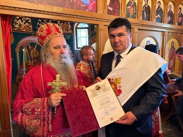 Mitropolit Fotije osveštao obnovljeni manastir Rožanj: Svetinja iz 13. vijeka ponovo zablistala na Majevici