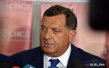 Dodik: Sramno je ono što radi Crna Gora