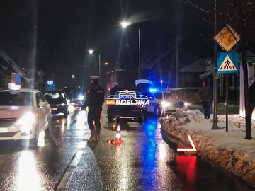 Nezgoda u Majevičkoj ulici, povrijeđena dva pješaka