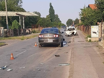 Sudar u Bijeljini, dvoje prevezeno u bolnicu (FOTO) 