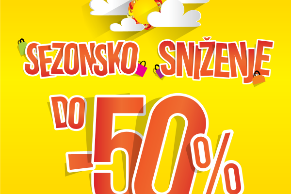Uživajte u kupovini - očekuju vas i do 50% niže cijene!