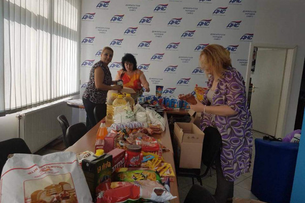 Humanitarna akcija Odbora žena DNS-a