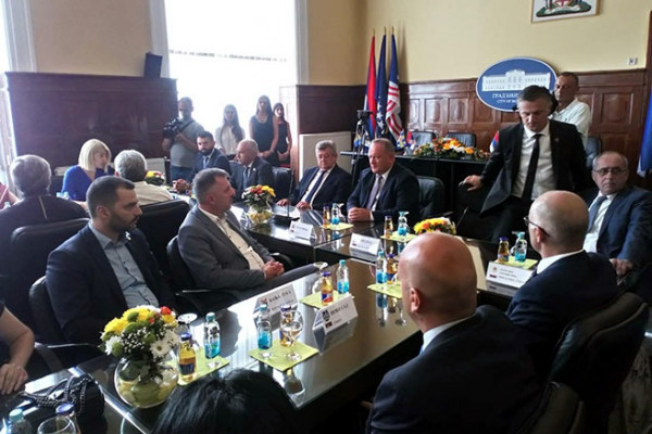 Prijem za predstavnike bratskih gradova uoči slave grada