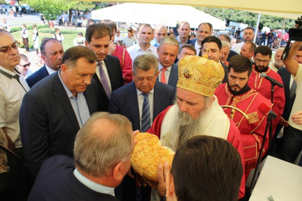 Dodik napustio slavski ručak u Bijeljini