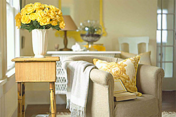 Uključite žutu boju u dekoraciju doma