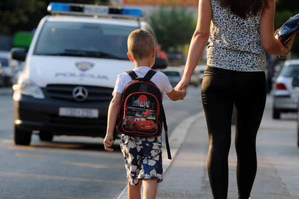 Akcija "Zaštitimo djecu u saobraćaju"