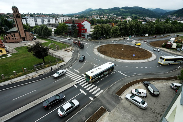 Banjaluka: Edukacija vozača o pravilima vožnje u kružnom toku