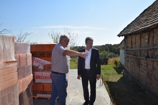Ugljevik: Izgradnja novog doma za porodicu Blagojević