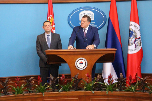 Vulin sa Dodikom sutra u posjeti "Orlu" u Bijeljini