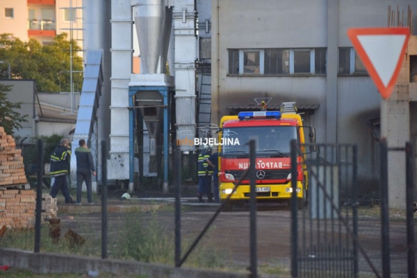 Lokalizovan požar u bijeljinskoj Toplani