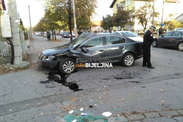Uhapšen vozač koji je izazvao nezgodu u Beogradskoj ulici