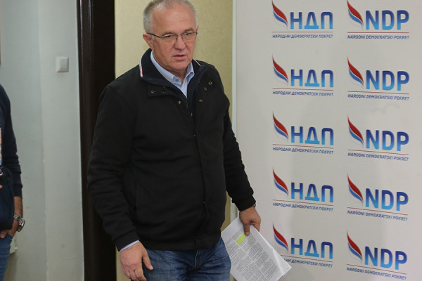 Čavić: NDP više nije članica Saveza za pobjedu, slijede razgovori s Dodikom