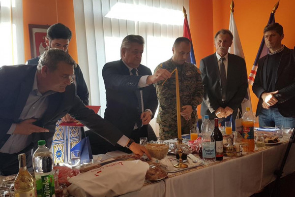 Proslavljena krsna slava Mitrovdan