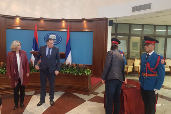 Generalna proba inauguracije Željke Cvijanović za predsjednika Srpske